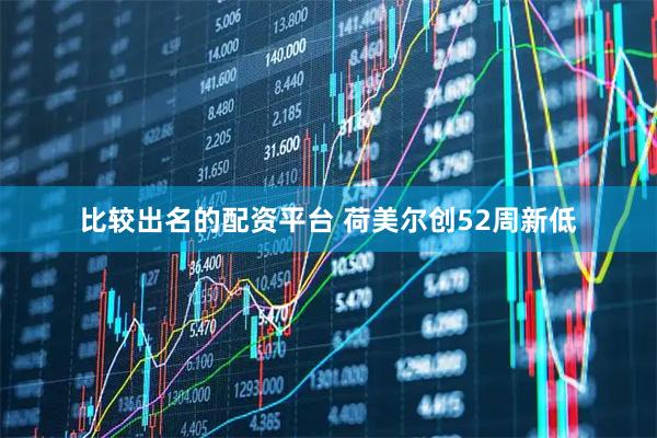 比较出名的配资平台 荷美尔创52周新低